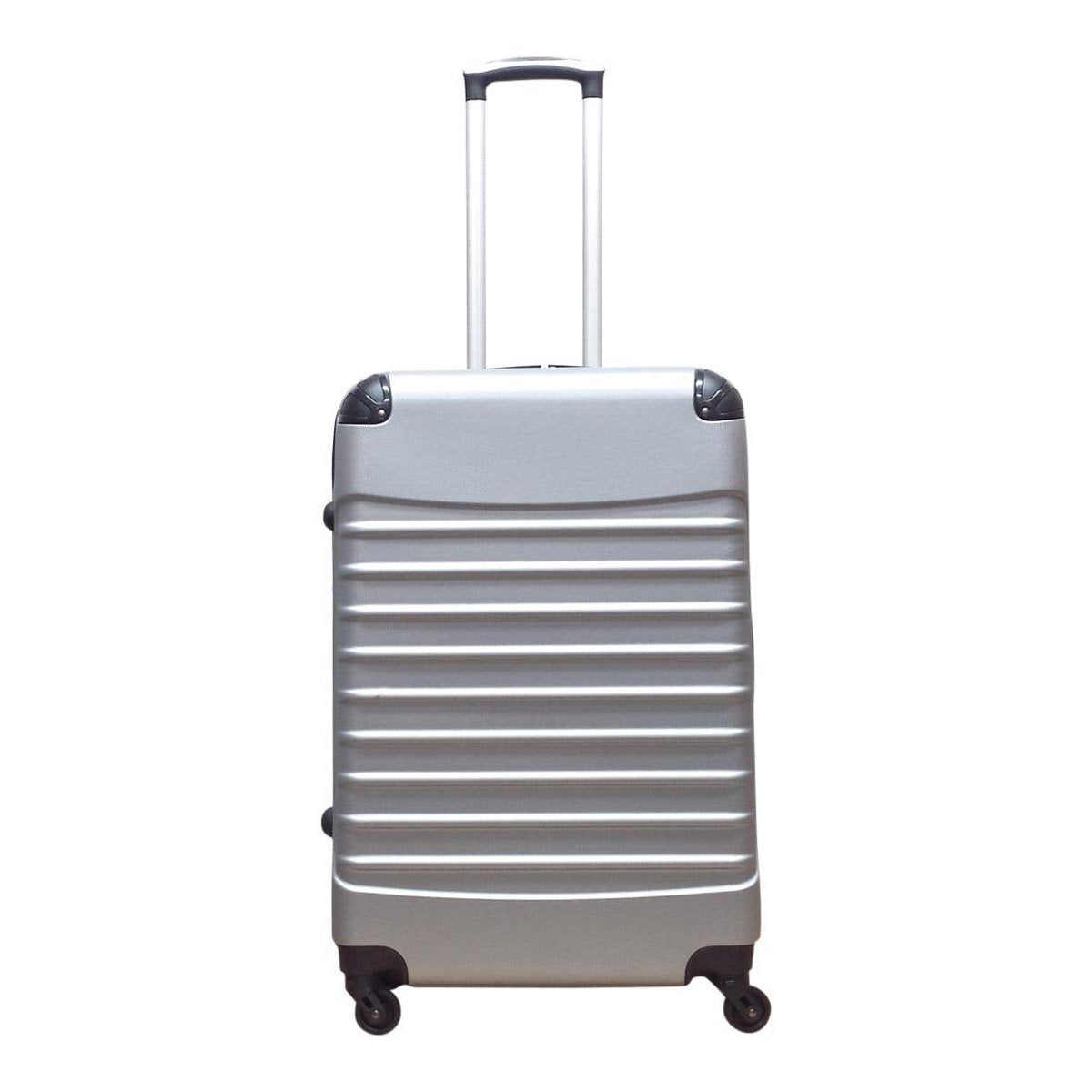 2-Piece Hardshell Luggage Set – Milano Silver
