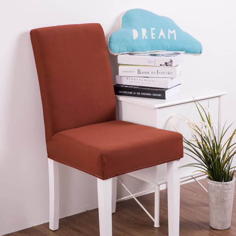 Stretch Removable Washable Spandex Dining Chair Covers| 40 Colors