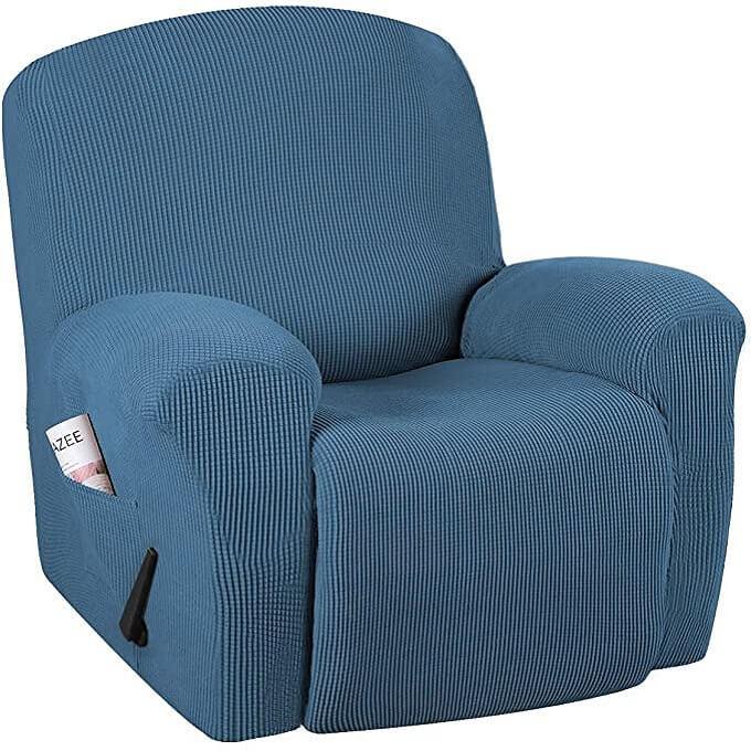 High Stretch Recliner Sofa Slipcover 4-Pieces