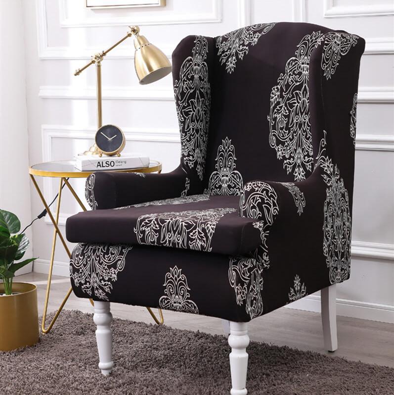 2-Piece Wingback Chair Covers