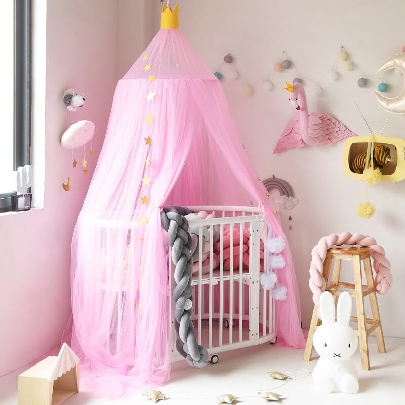 Princess Bed Canopy Mosquito Net for Kids