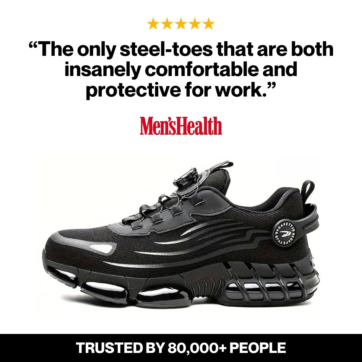 Axon Protective Steel Toe Sneakers – Durable Work Shoes
