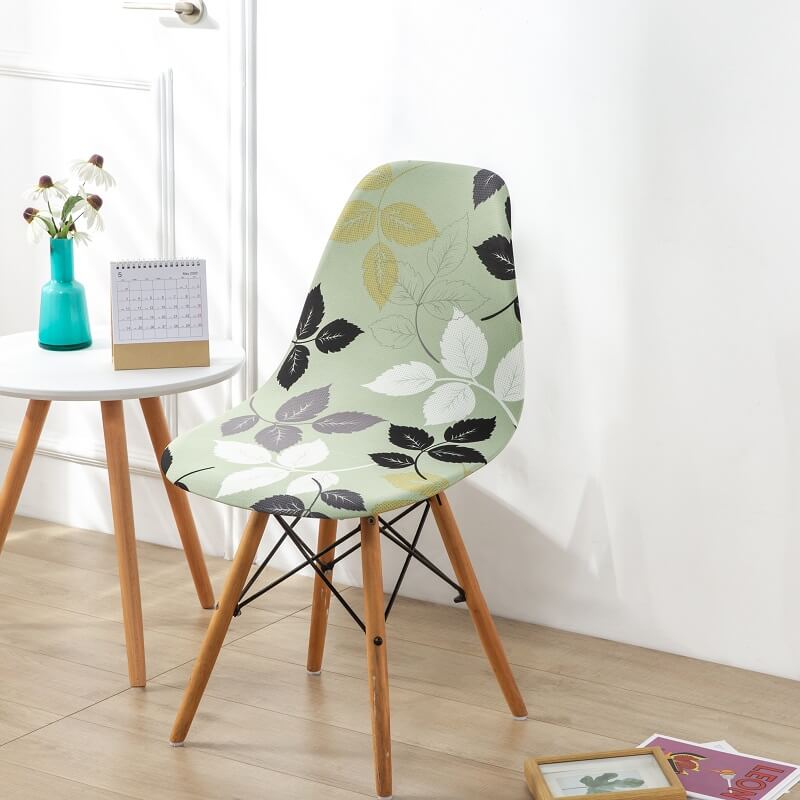Printed Elastic Shell Chair Covers
