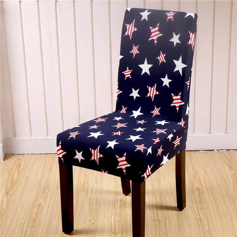 Stretch Removable Washable Spandex Dining Chair Covers| 40 Colors