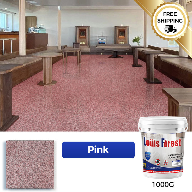 High-Gloss Marble Finish Epoxy Floor Coating