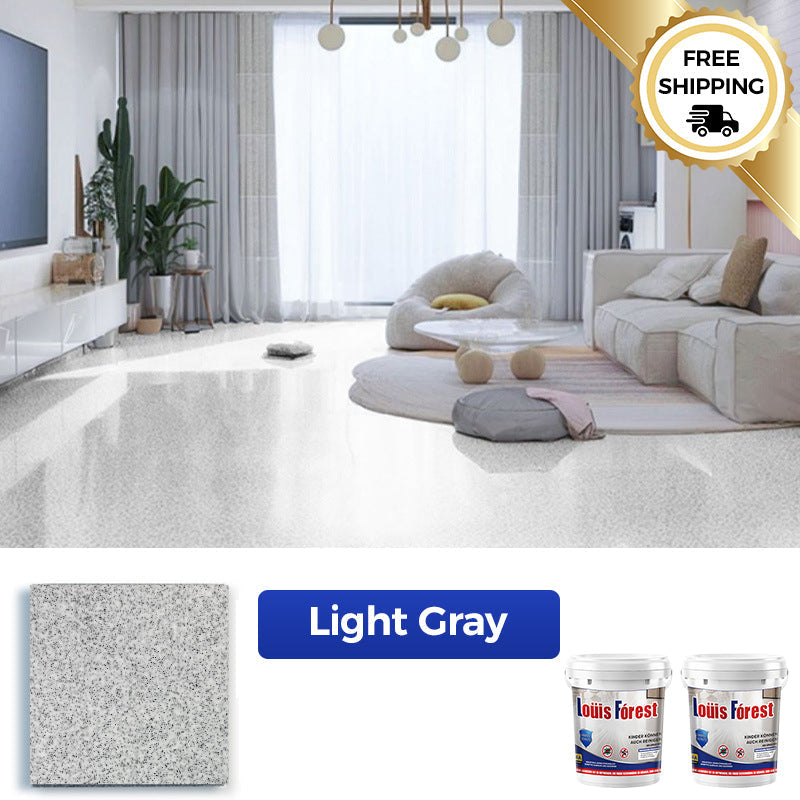 High-Gloss Marble Finish Epoxy Floor Coating