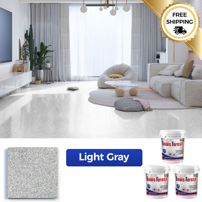 High-Gloss Marble Finish Epoxy Floor Coating
