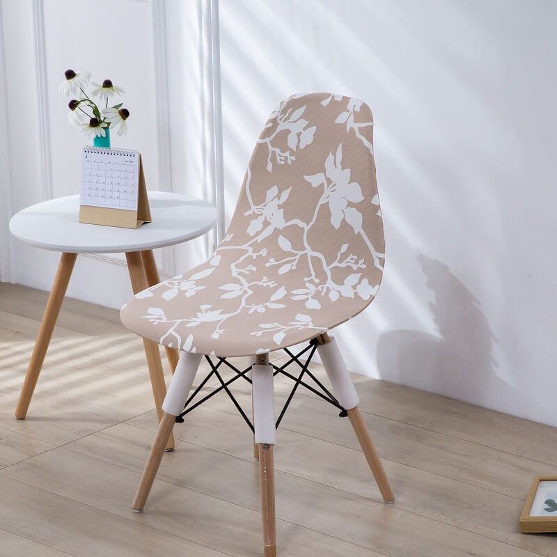 Printed Elastic Shell Chair Covers