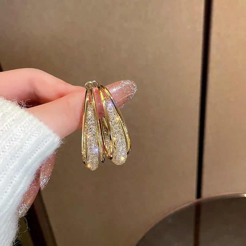 Fashion Oval Earrings
