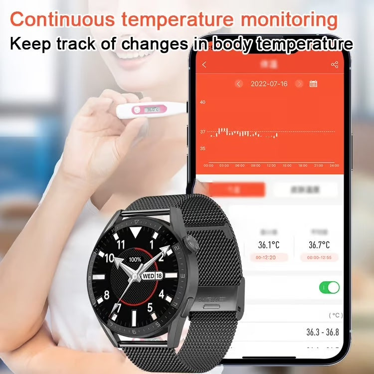 glucose monitoring, smart Bluetooth talking watch