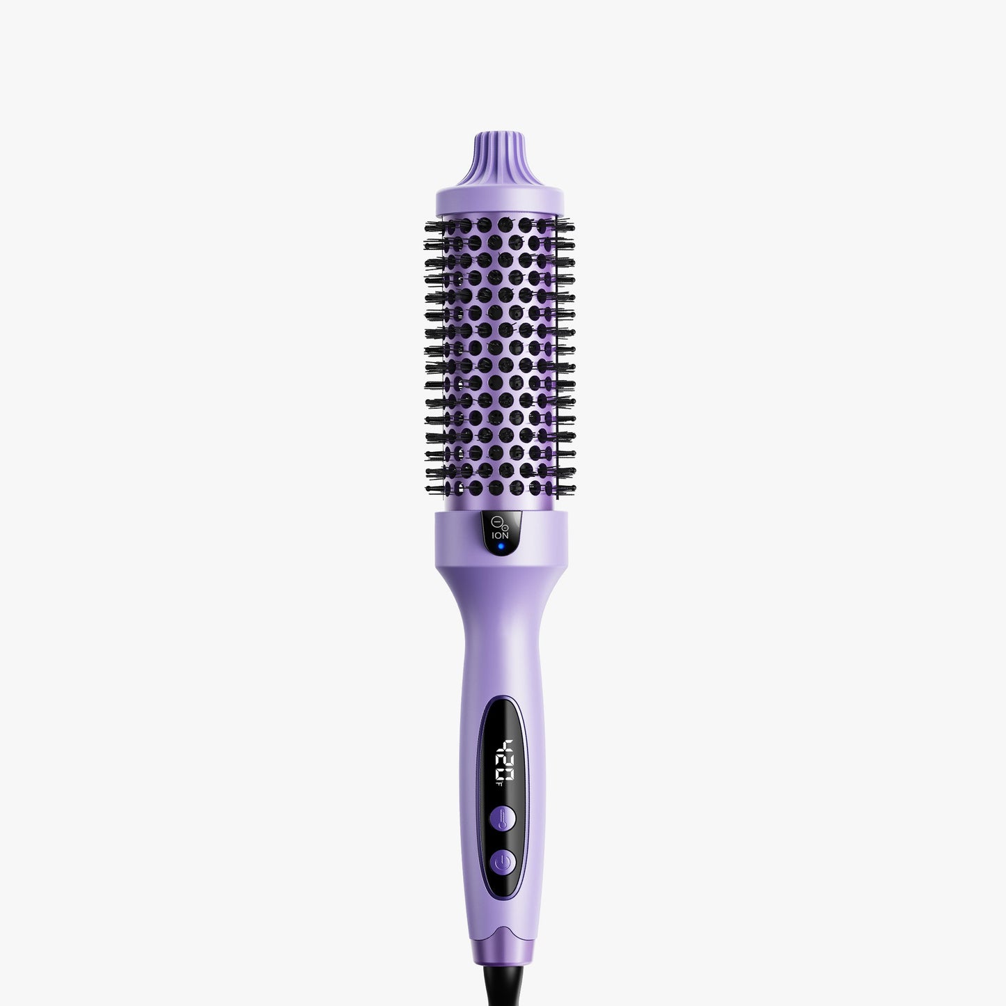 Avichic Thermal Blowout Brush – 1.5″ Ceramic Tourmaline Barrel, 5‑Heat Settings, Dual Voltage, Ionic Frizz Control