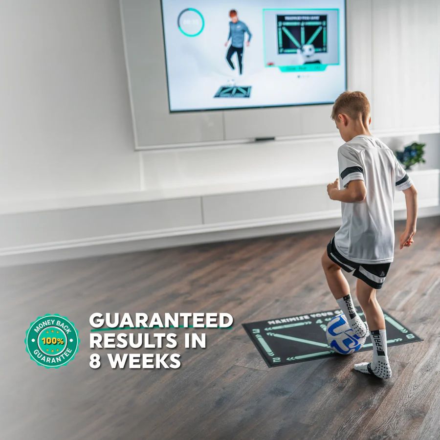 Football Training Mat + Pro Skills Video Program