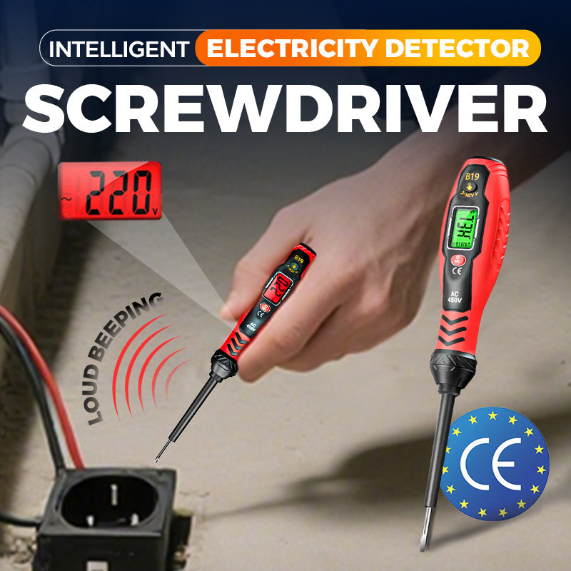 Intelligent Non-Contact Voltage Tester - Safe & Efficient Electrician's Best Tool