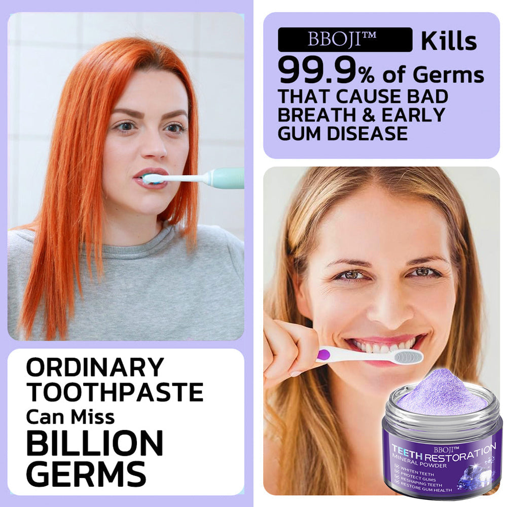 BBOJI™ TeethRestoration Mineral Powder(ADA recommended)