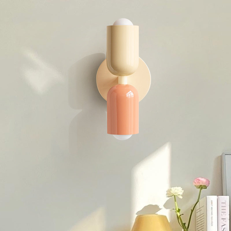 Modern Cream Double Head Wall Light