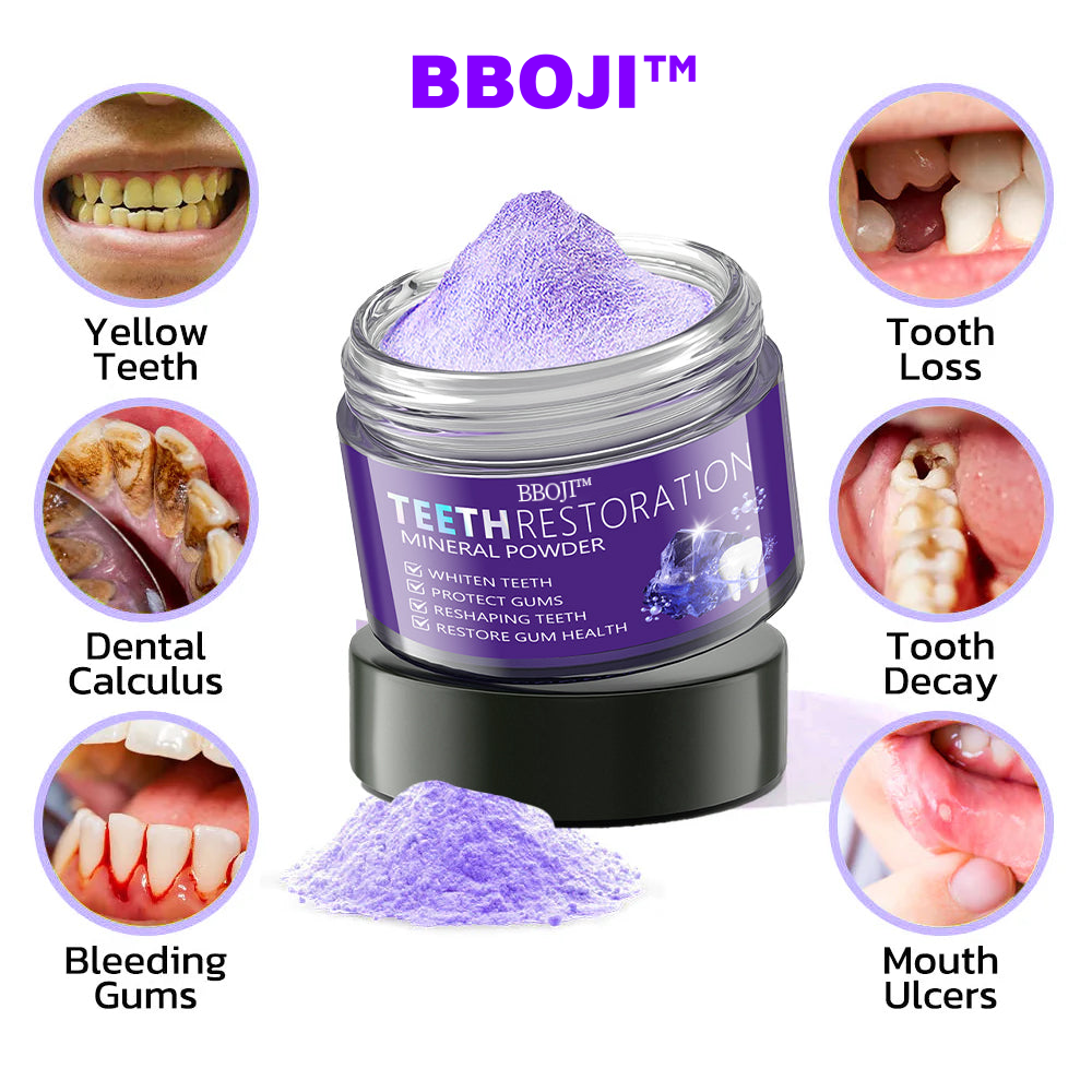 BBOJI™ TeethRestoration Mineral Powder(ADA recommended)