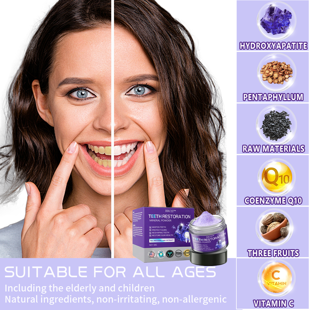 BBOJI™ TeethRestoration Mineral Powder(ADA recommended)