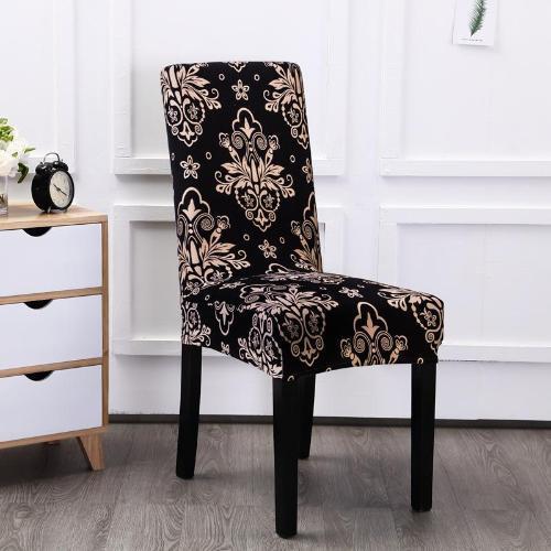 Universal Stretch  Magic Fit Miracle Chair Covers Elastic Chair Protector Slipcover Decor