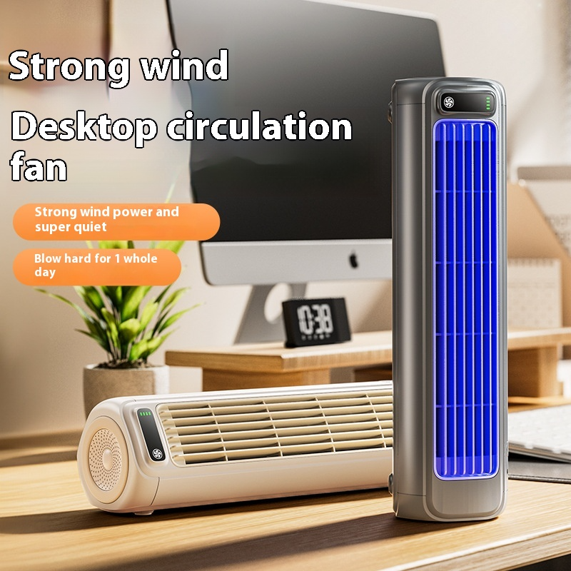 Wireless Tower Fan – Quiet, 3-Speed, Rechargeable