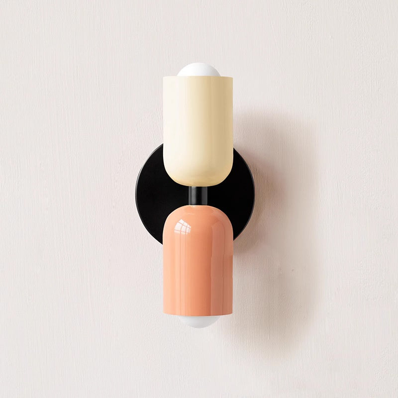 Modern Cream Double Head Wall Light
