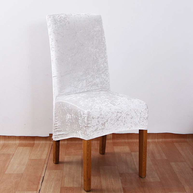 Stretch Crushed Velvet XL Chair Covers