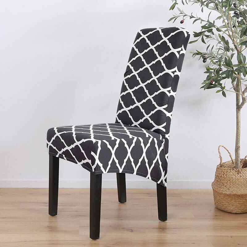 Printed XL Dining Chair Slipcovers