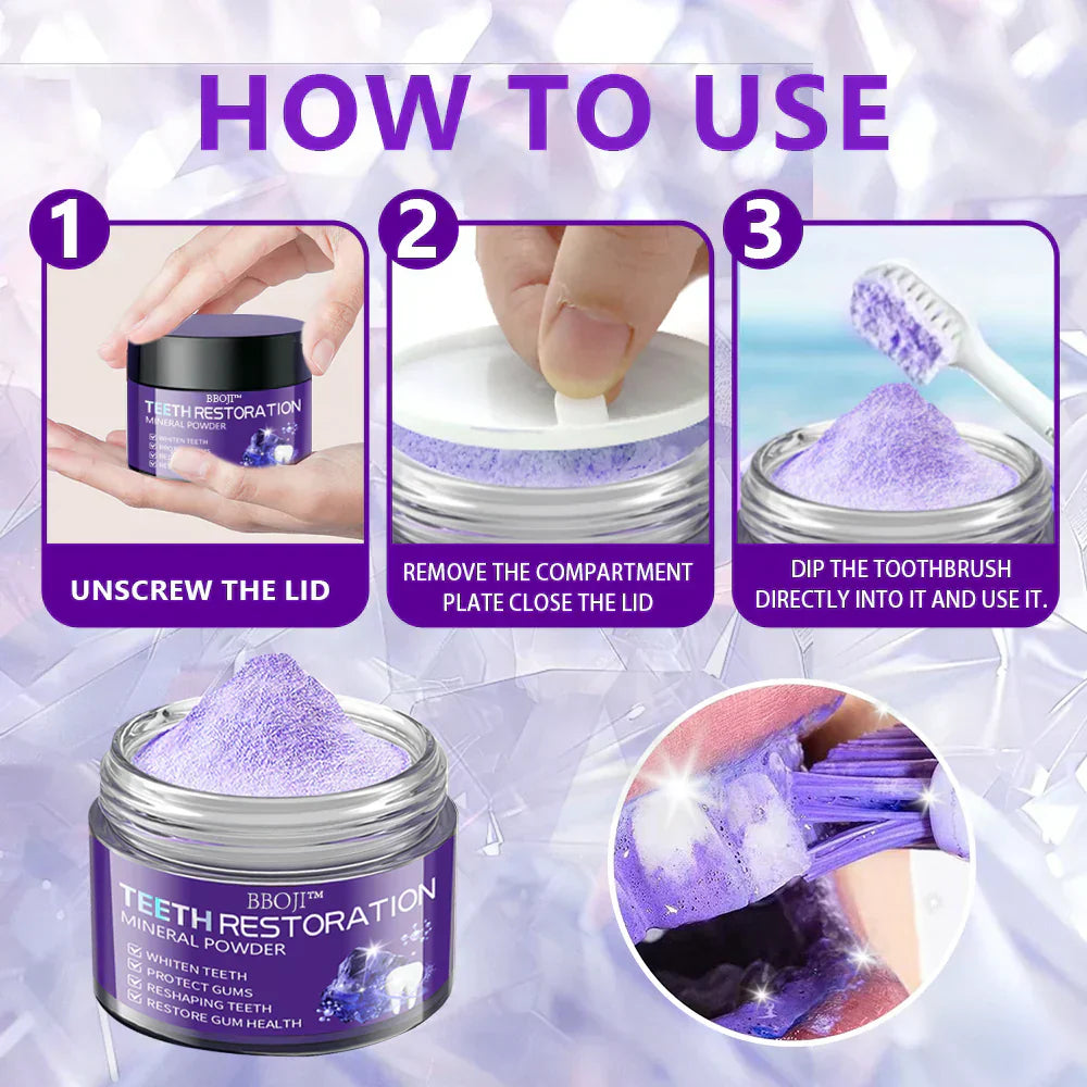 BBOJI™ TeethRestoration Mineral Powder(ADA recommended)