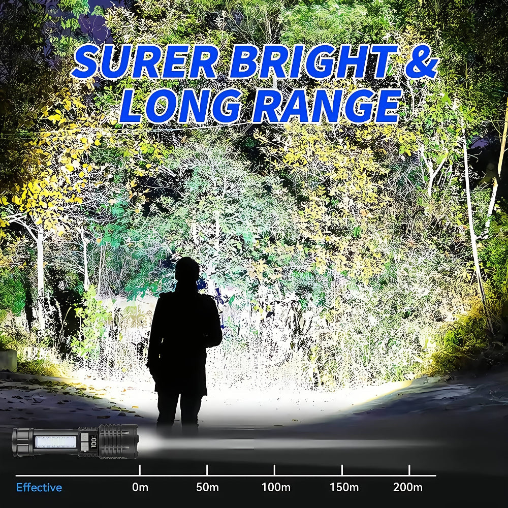 LED Rechargeable Hunting Gear Torch Light