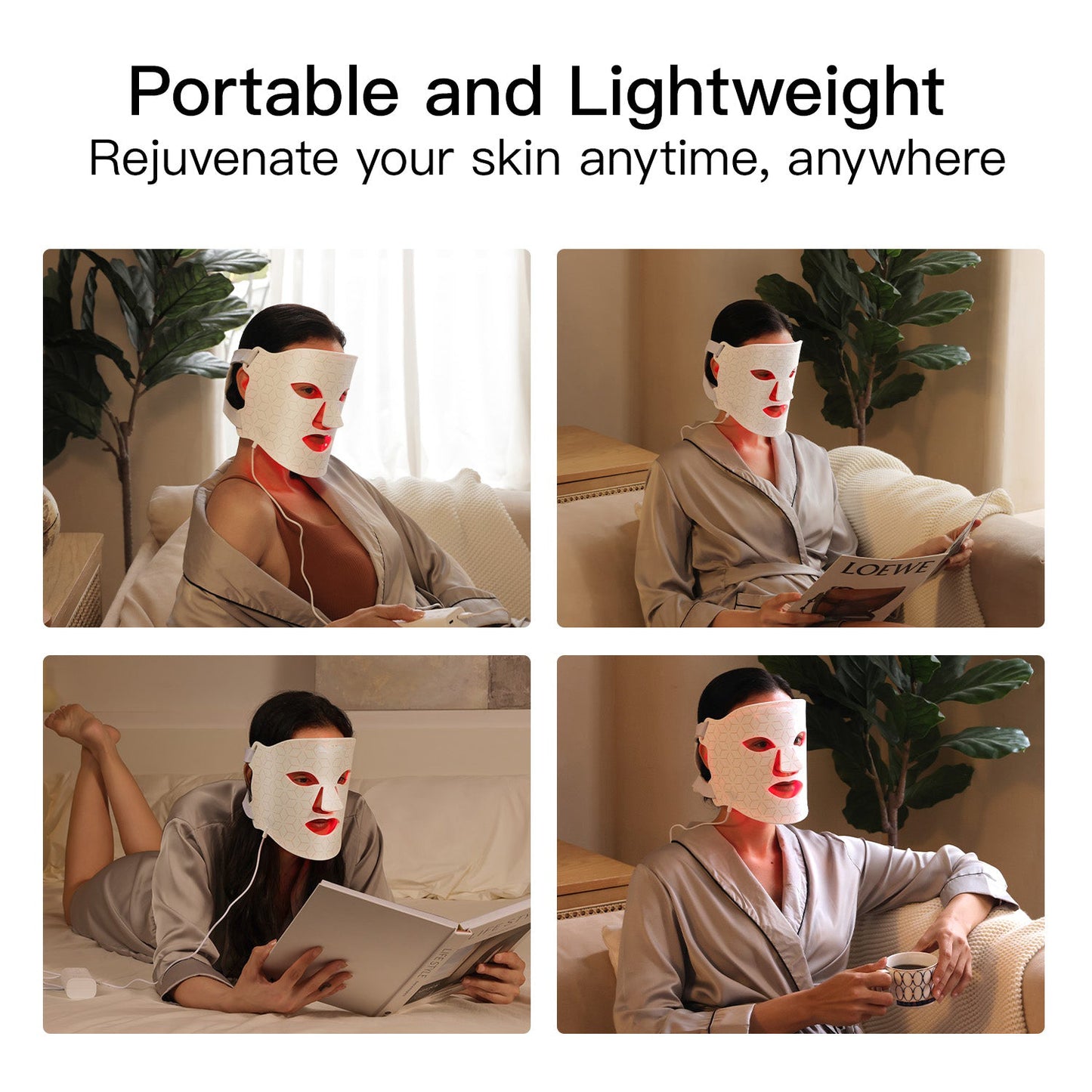 Avichic LED Red Light Therapy Mask