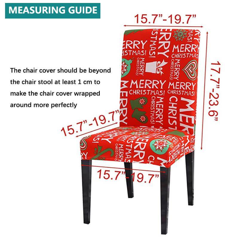 Christmas Elastic Chair Cover