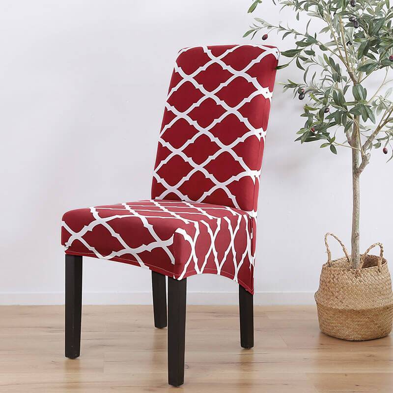Printed XL Dining Chair Slipcovers