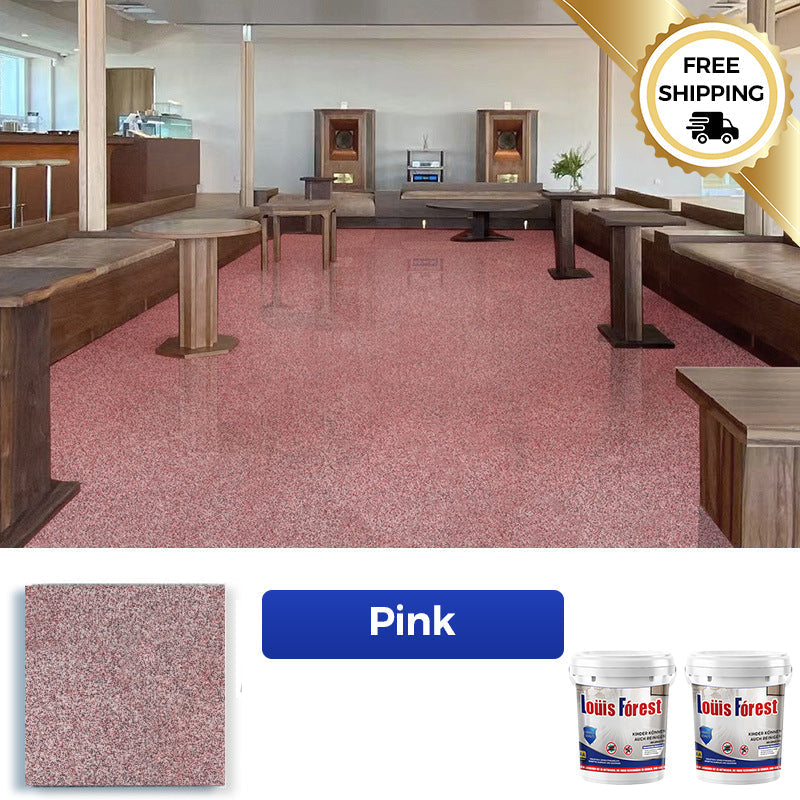 High-Gloss Marble Finish Epoxy Floor Coating