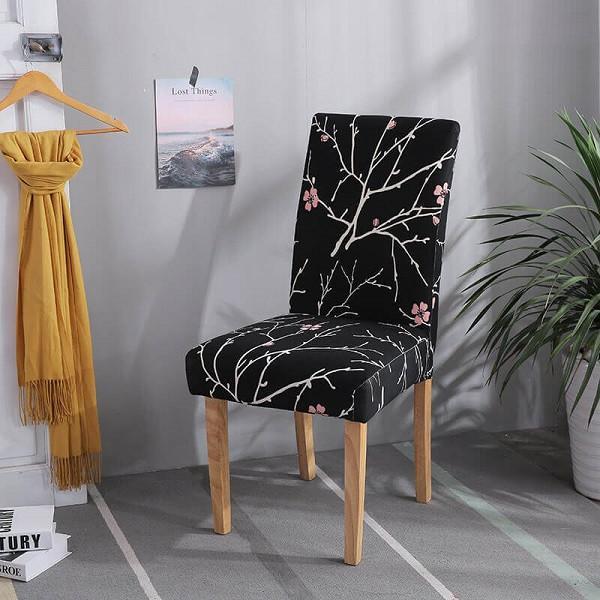 Stretch Removable Washable Spandex Dining Chair Covers| 40 Colors