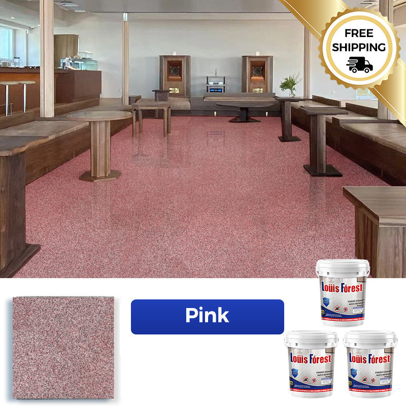 High-Gloss Marble Finish Epoxy Floor Coating