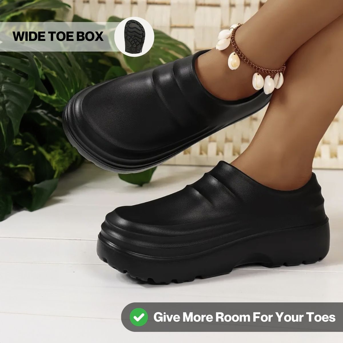 Torrey Classic Non-Slip Comfort Clogs – Lightweight Comfort