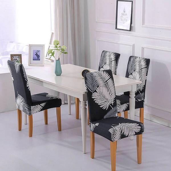 Stretch Removable Washable Spandex Dining Chair Covers| 40 Colors