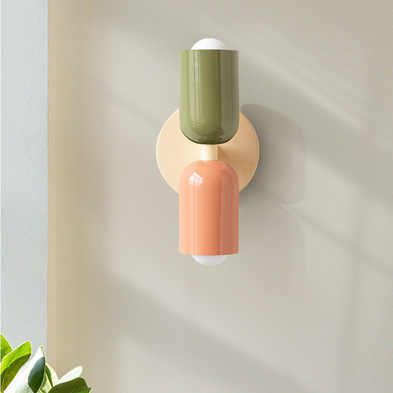 Modern Cream Double Head Wall Light