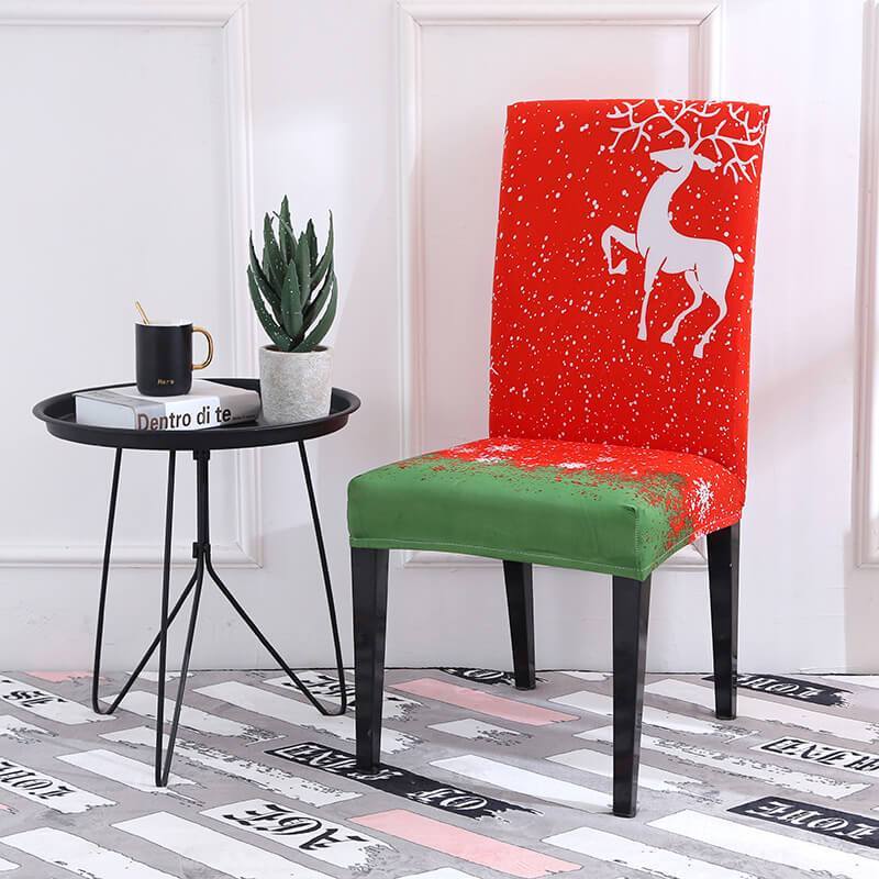 Christmas Elastic Chair Cover