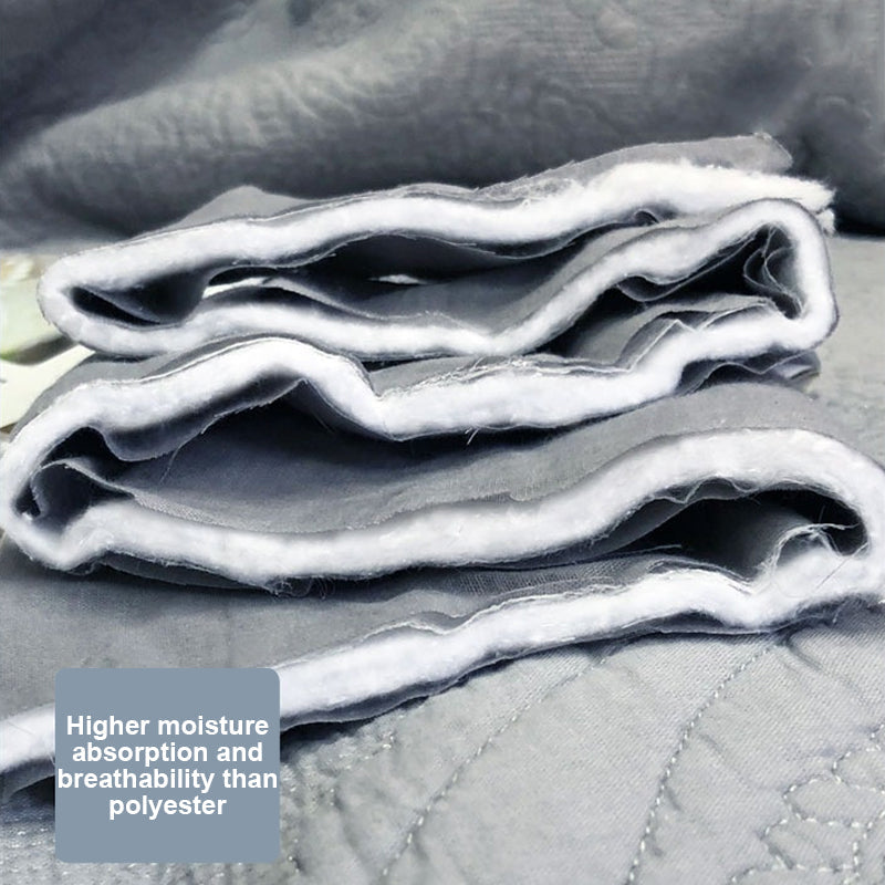 Classic & Gorgeous Style Damask Pattern Coverlet Set for All Season - 3 Piece (1 Quilt, 2 Pillow Shams)