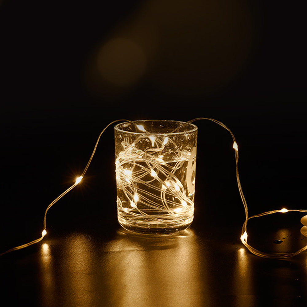 2-in-1 LED Camping Light & String Lamp – USB Rechargeable Outdoor Lantern for Garden, Tent & Room Décor