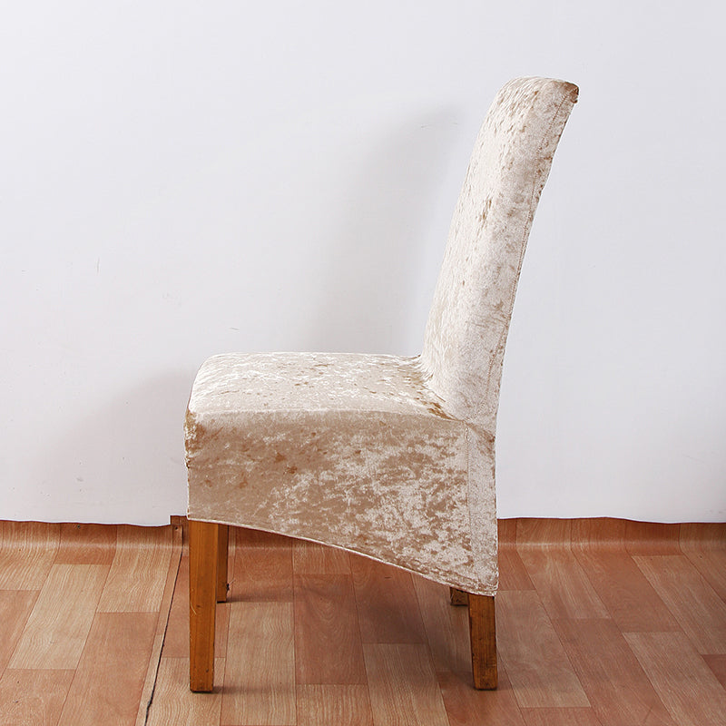 Stretch Crushed Velvet XL Chair Covers