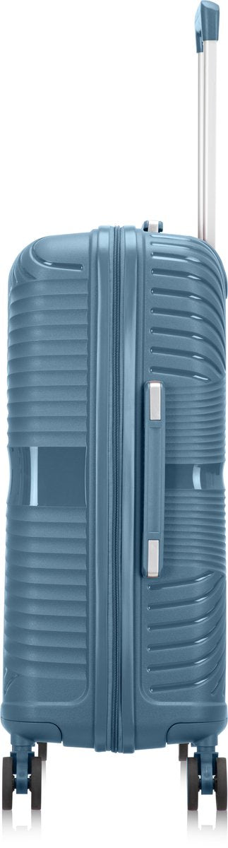 Hardshell Blue Travel Suitcase – Amalfi