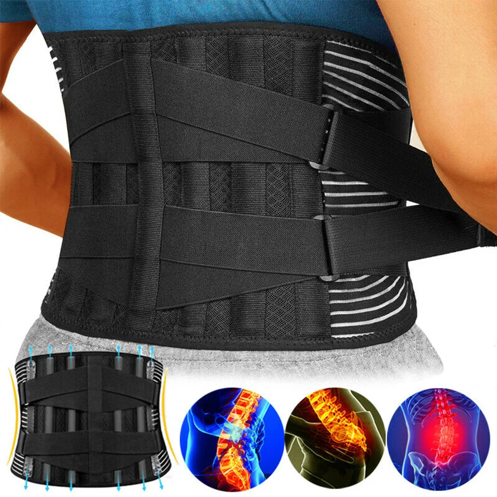 360 Degrees Lumbar Back Support Belt Brace