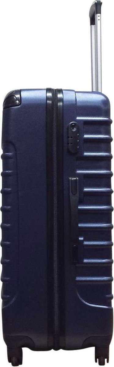 2-Piece Dark Blue Hardshell Luggage Set – Monaco