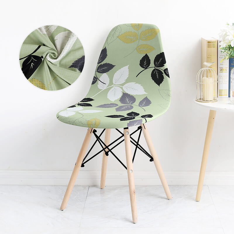 Printed Elastic Shell Chair Covers
