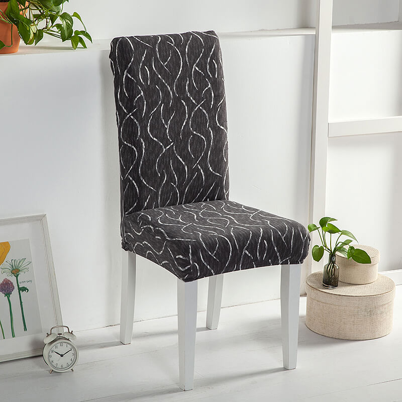 Stretch Removable Washable Spandex Dining Chair Covers| 40 Colors