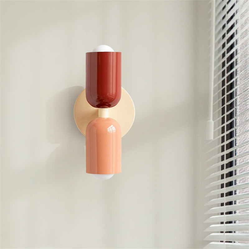 Modern Cream Double Head Wall Light