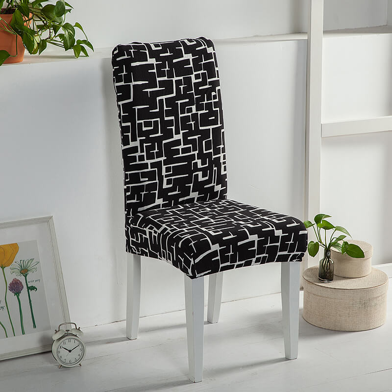 Stretch Removable Washable Spandex Dining Chair Covers| 40 Colors