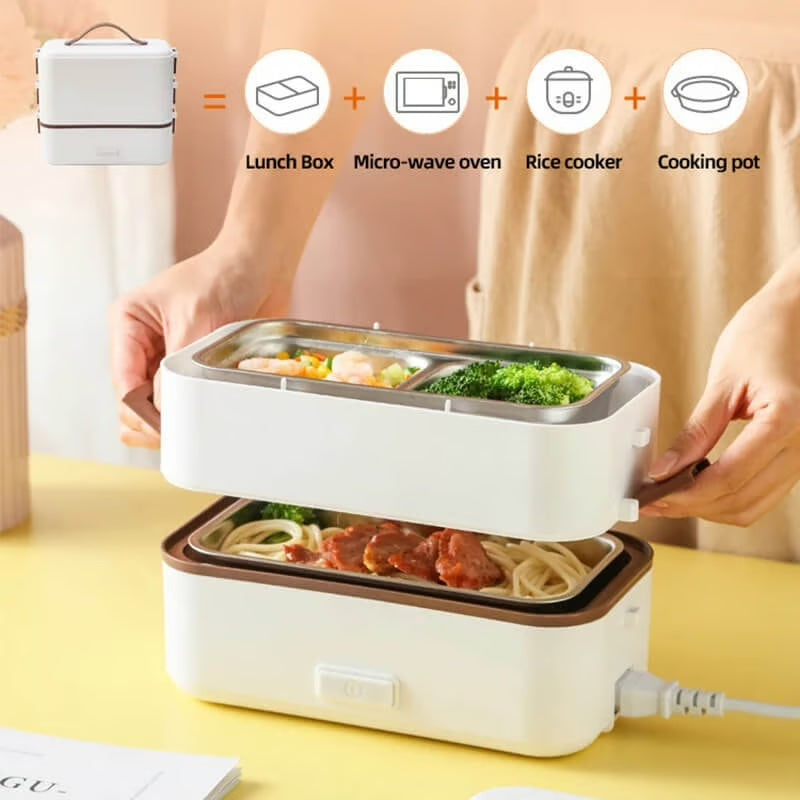 Multifunction Portable Food Box – Cook and Heat at the Office