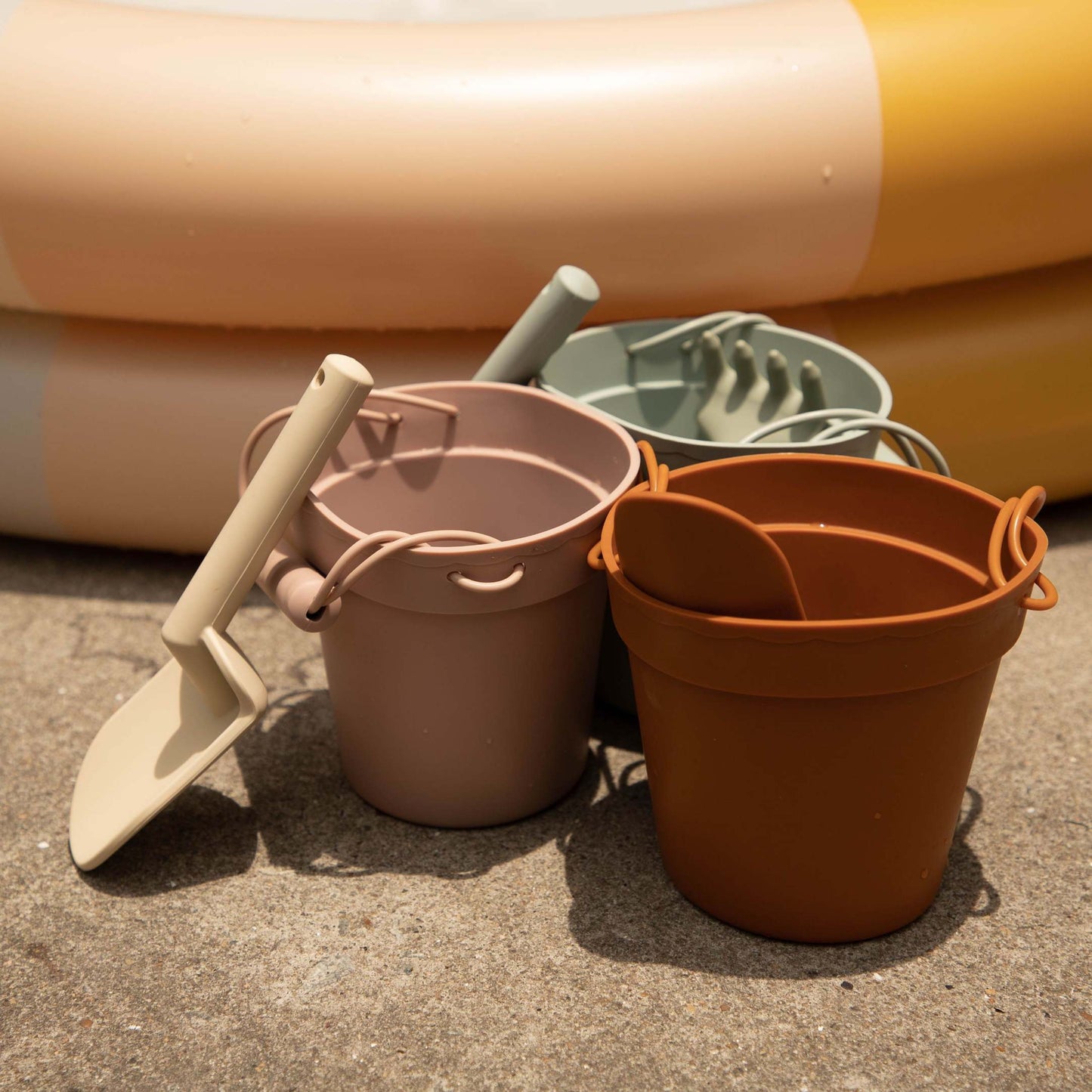 Silicone Beach Toy Set (Blush)